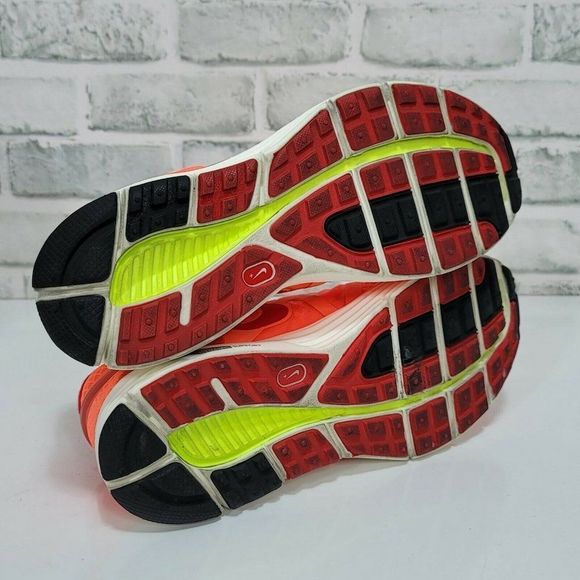 Nike 454315-860 Womens Size 8.5 Lunarglide 3 Orange‎ Lace Up Running Shoes - Picture 9 of 9